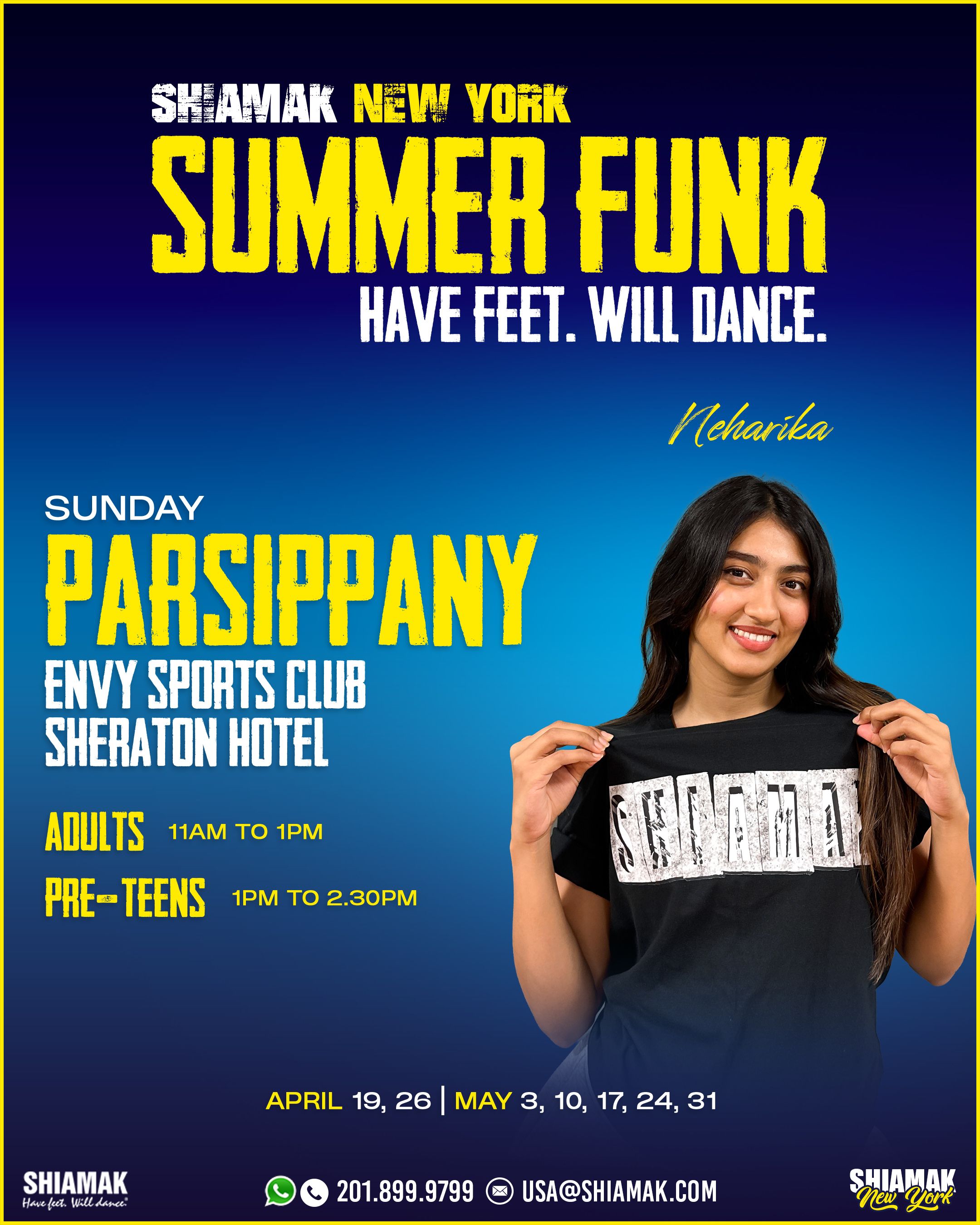 PARSIPPANY ENVY SPORTS CLUB SHERATON HOTEL